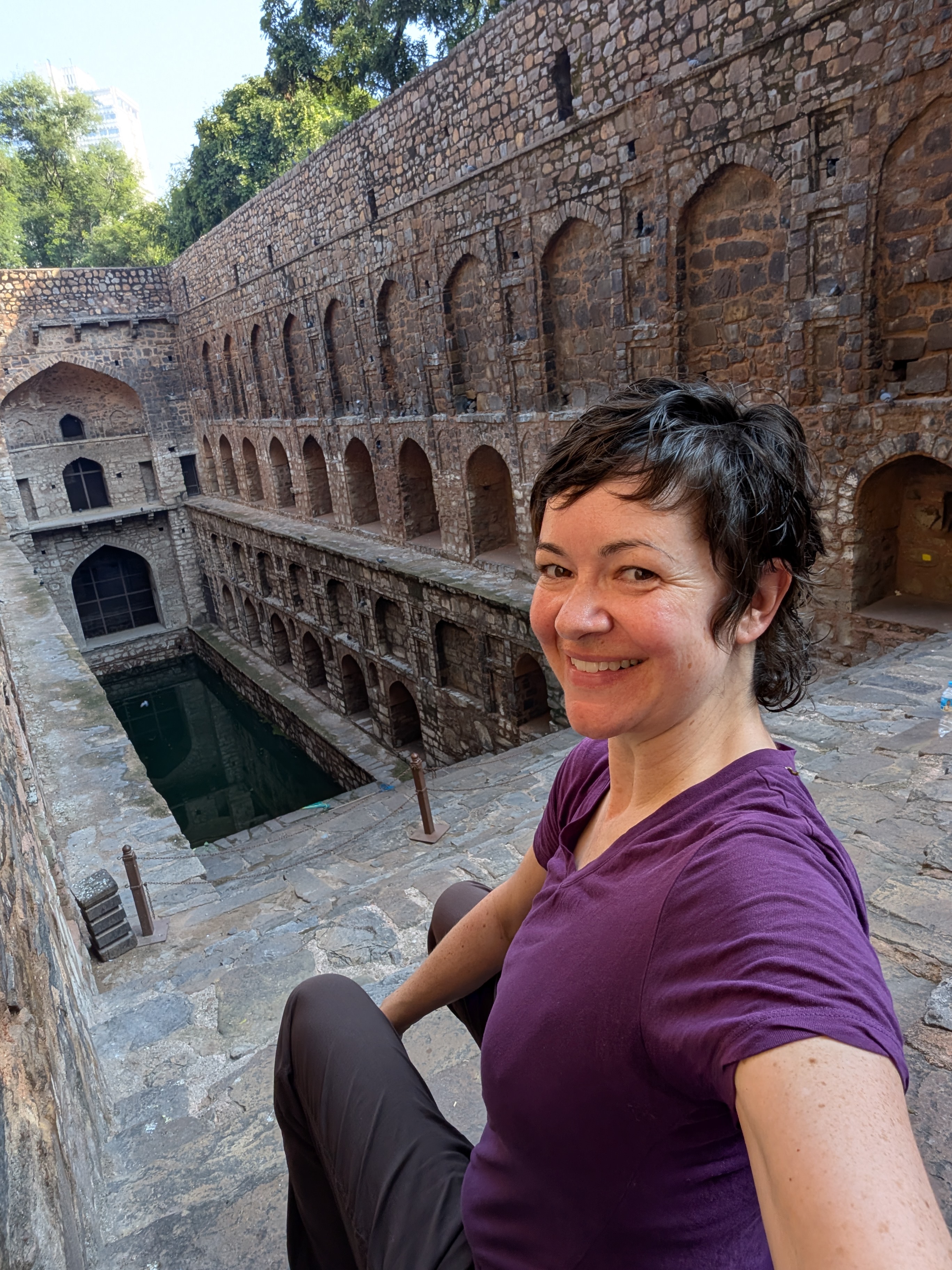 Delhi stepwell photo 2