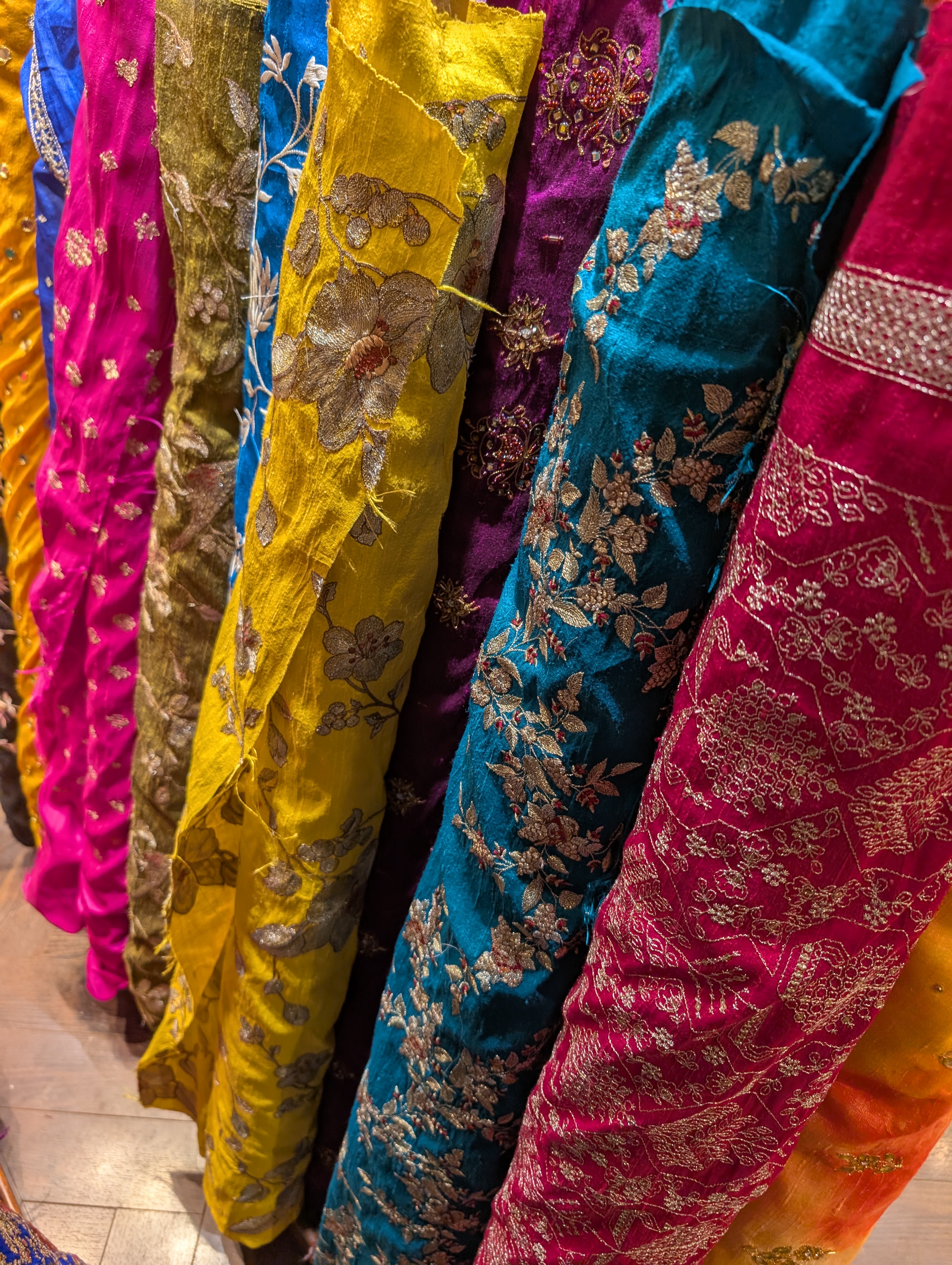 Embroidered optinos