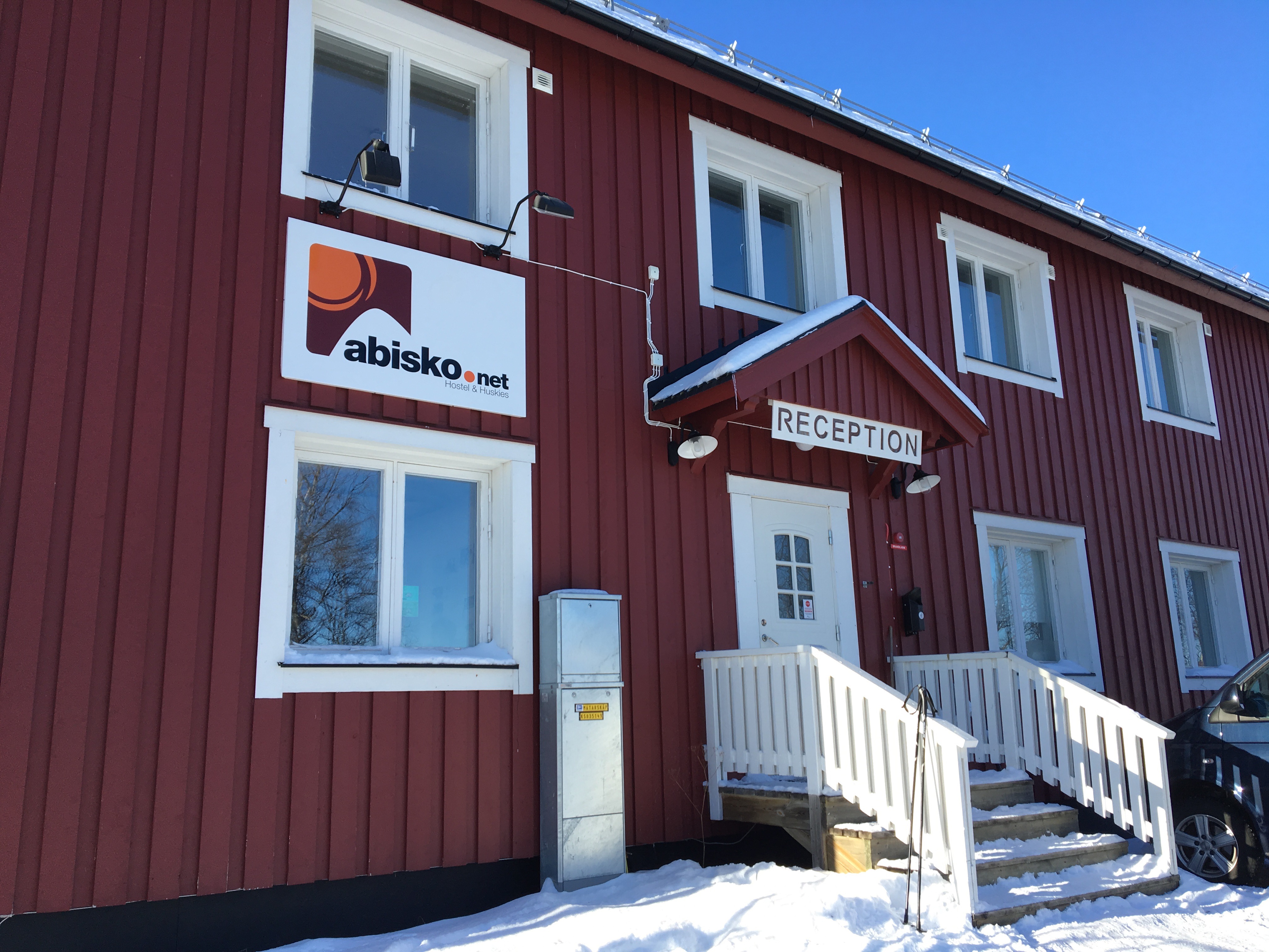 Abisko.net reception entrance